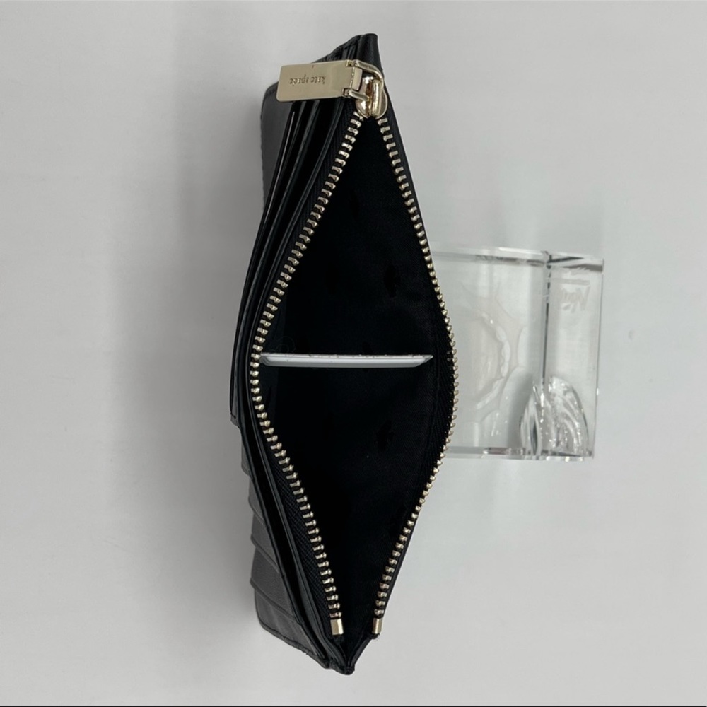 Kate Spade Slim Card Holder Wallet Black - Picture 6 of 9